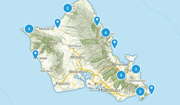 Hikes to do Map
