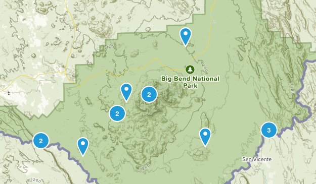 Big Bend Map