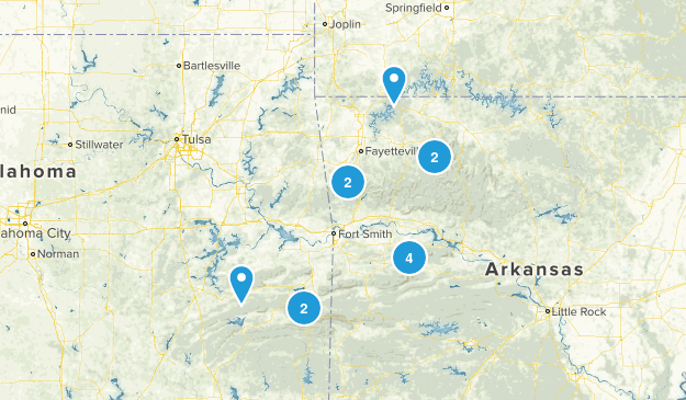 NW Arkansas Map