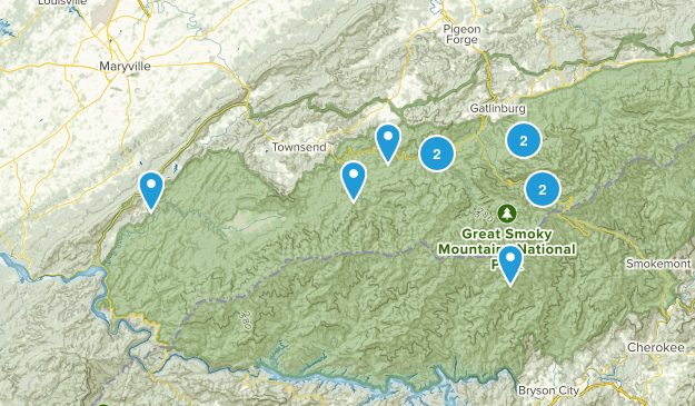 Great Smokies Map