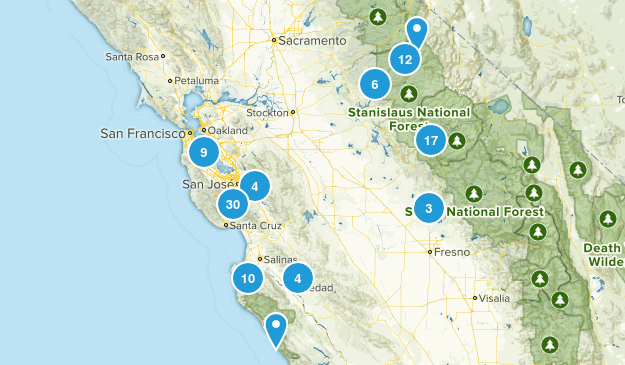 52 hike challenge Map