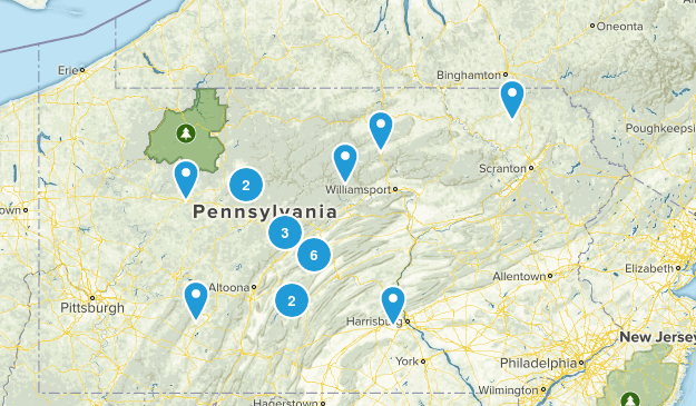 Central PA Map