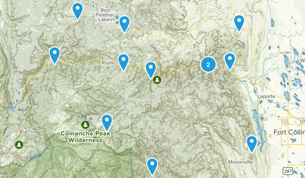 Near Fort Collins Map