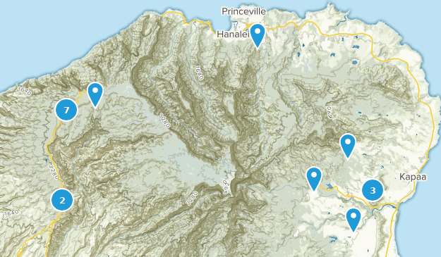 kauai Map