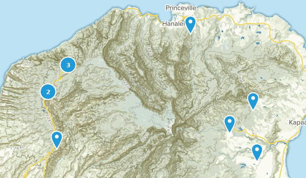 kauai Map
