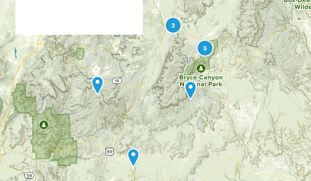 Bryce Canyon Map