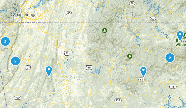 Hiking GA Map