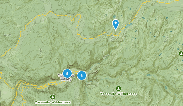 Yosemite Map