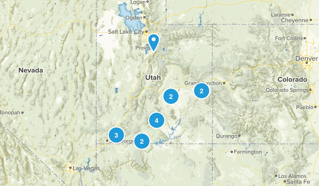 Want to do - Utah Map