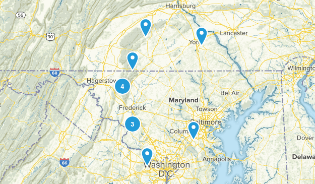 Beginning Hike Map