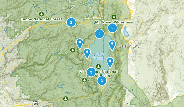 Tahoe Trails Map