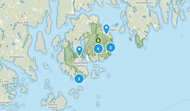 Acadia Map