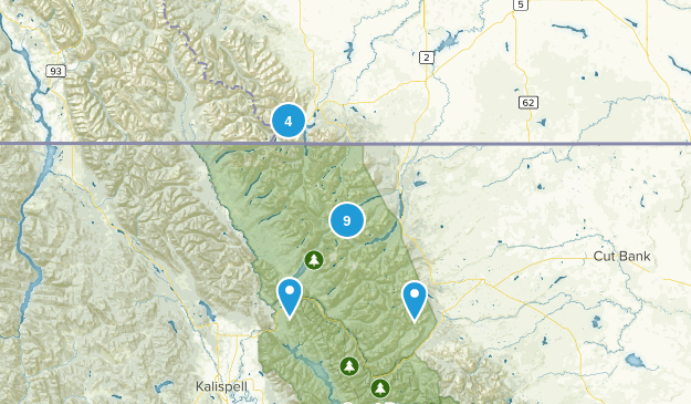 Glacier Map