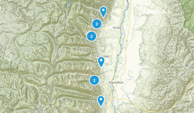 Bitterroot Map