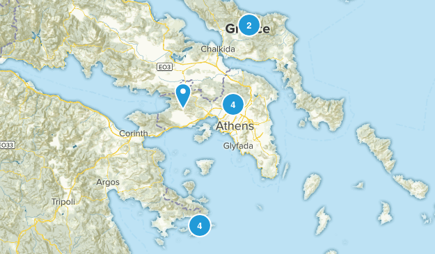 Athens Map