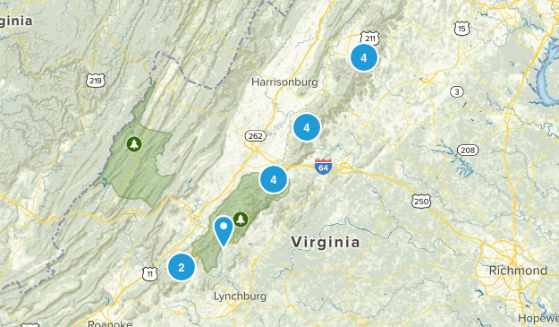 Camp Trails Map