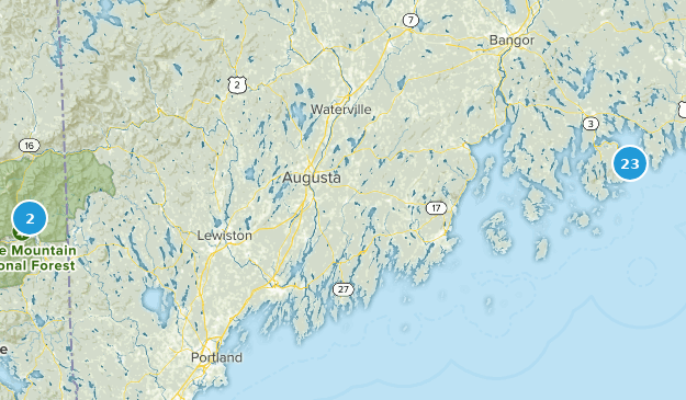 Acadia Map