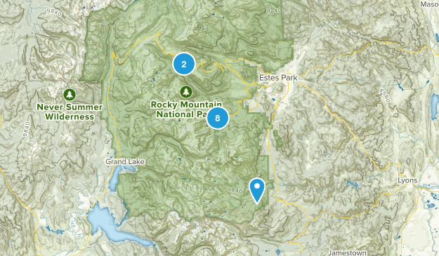 RMNP Map