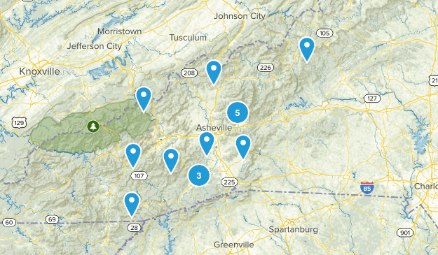 Asheville Nov 2018 Map
