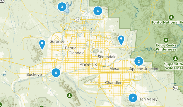 100 Miles In 100 Days Map