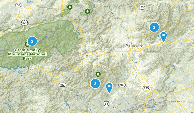 Asheville Map