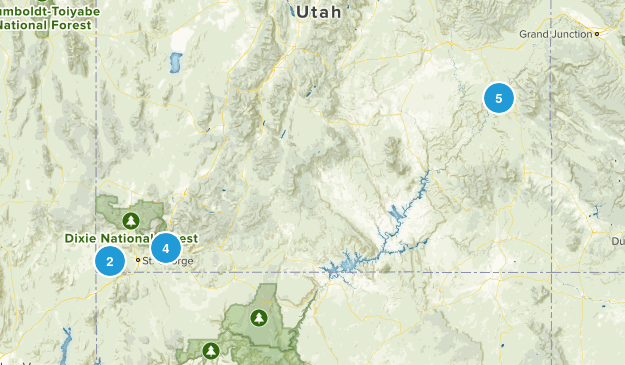 Off Road Trails/Roads Map
