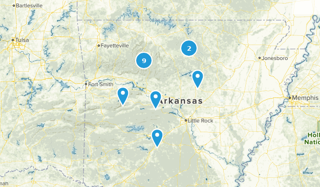 Waterfalls Map