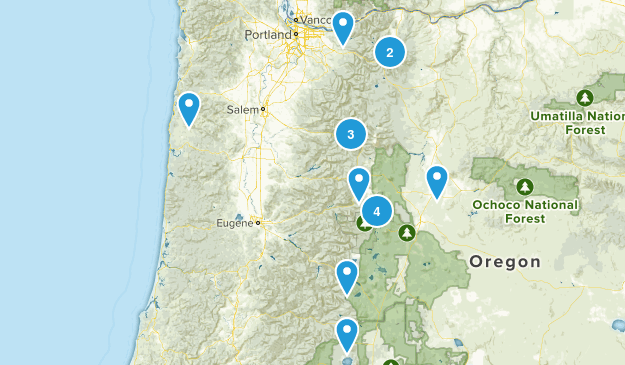Oregon Map