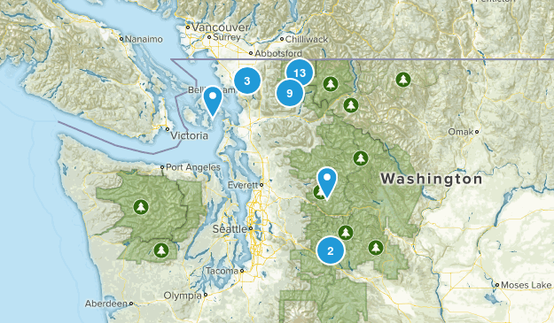 Washington State Map