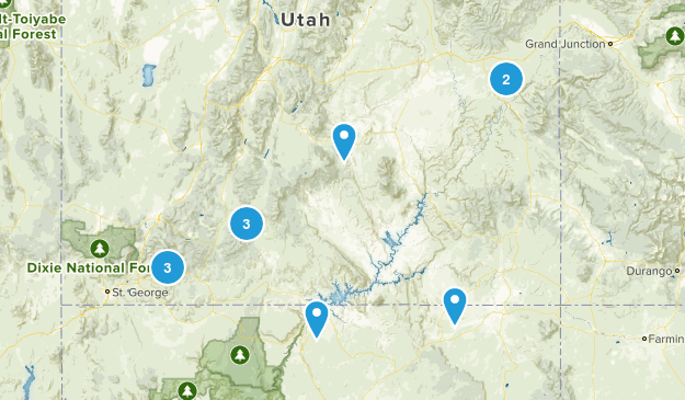 Thanksgiving Utah Trip Map