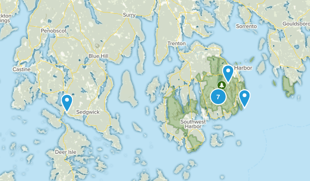 Acadia Map