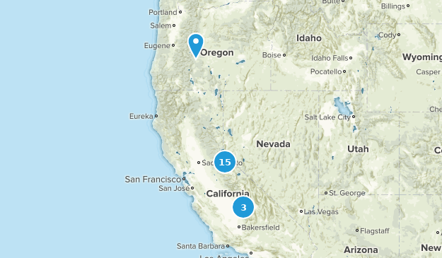 Backpacking trail possibilities Map