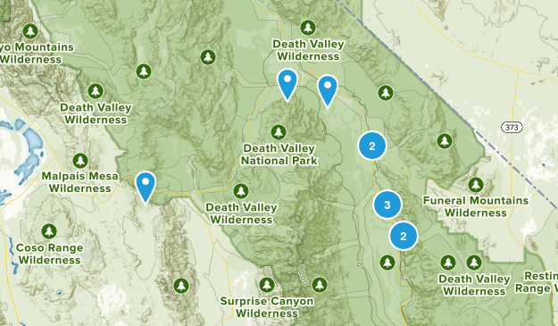 Death Valley Map
