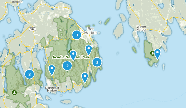 Acadia Map