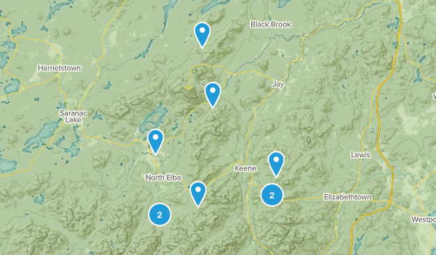 Lake Placid 9er Map