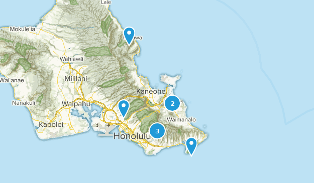 Hawaii wishlist Map