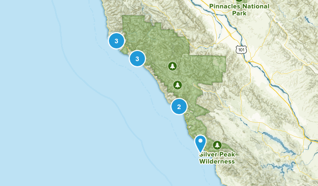 Big Sur Trip Map