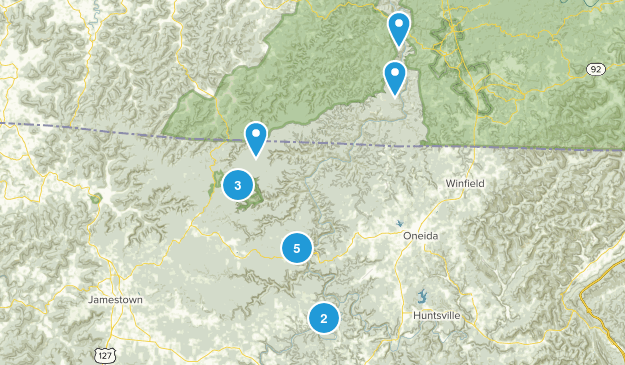 Big South Fork Map