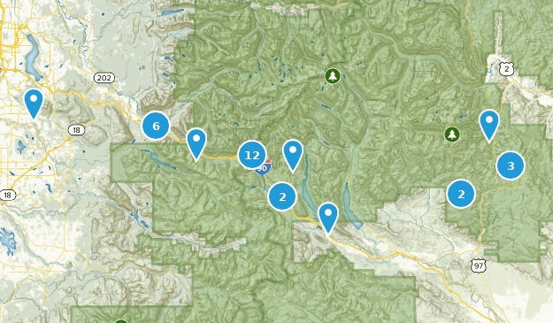 I90 east Map