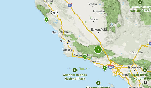 Los Padres National Forest Trail Map Los Padres National Forest | List | Alltrails