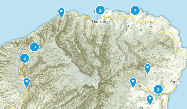 Kauaii Map