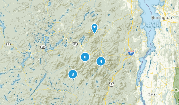 High Peaks Map
