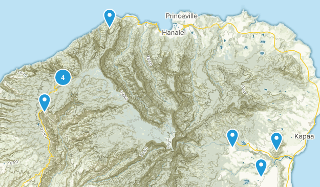 Kauai Map