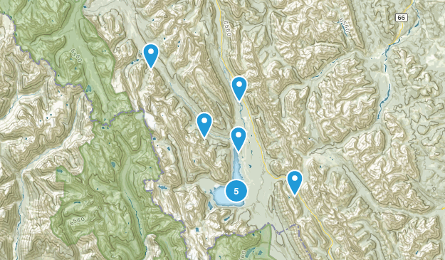 Peter Lougheed Provincial Park Map