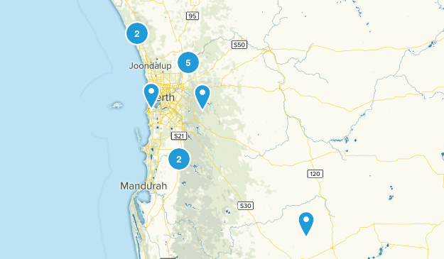 In & around Perth Map