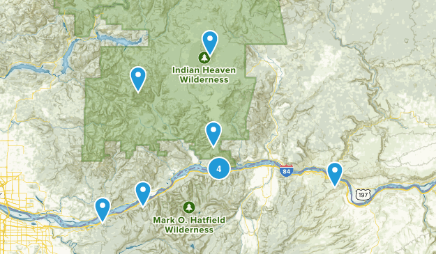 Carson Hot Springs Map