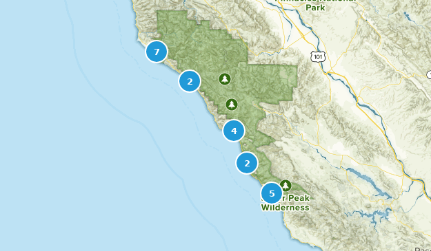 Big Sur Map