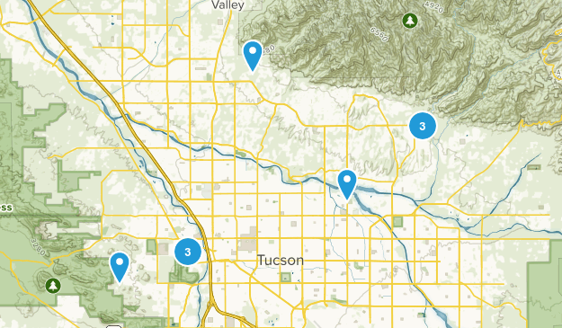 Tucson Area Map