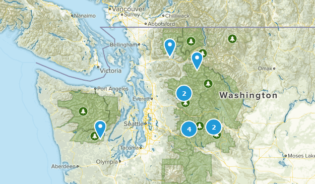 Overnight Trips Map