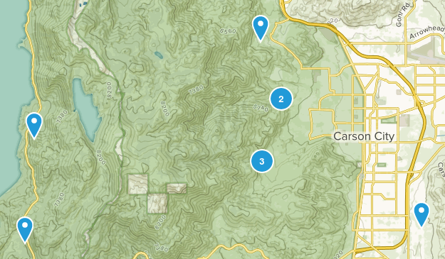 Carson City Map